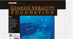 Desktop Screenshot of genesisveracityfoundation.com