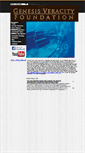 Mobile Screenshot of genesisveracityfoundation.com