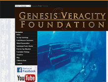 Tablet Screenshot of genesisveracityfoundation.com